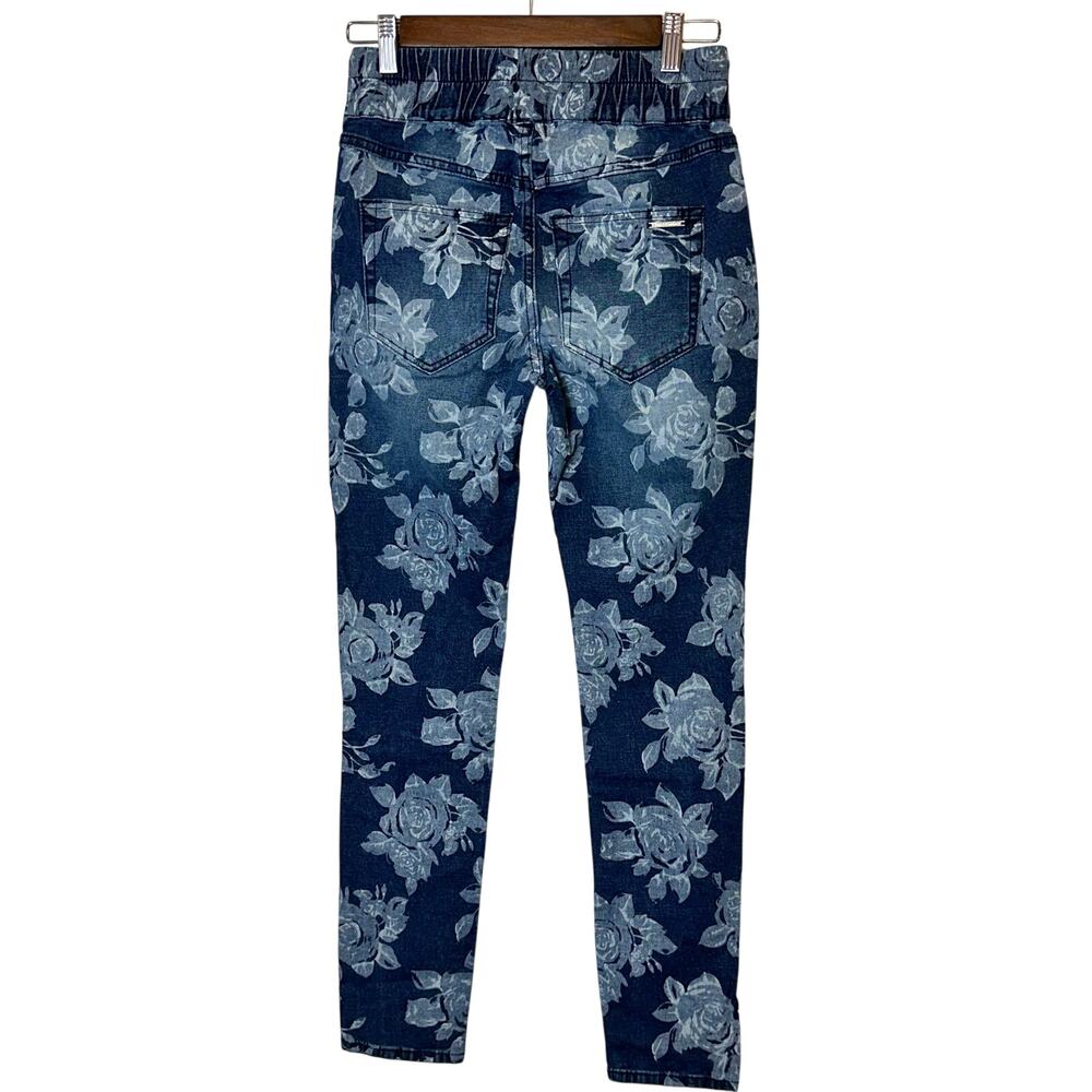 NWT Juicy Couture Laguna Floral Jogger Jeans – Size 25 – Pull-On‎ Style - Picture 4 of 15